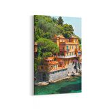 Olla 18017D Yapı Görseli Dikey Kanvas Tablo (Ölçü: 100X150)