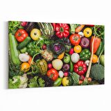 Olla 15022Y Gıda Görseli Yatay Kanvas Tablo (Ölçü: 70X50)