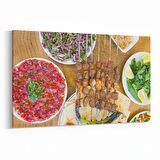 Olla 15289Y Gıda Görseli Yatay Kanvas Tablo (Ölçü: 150X100)