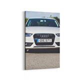 Olla 12233D Araç Görseli Dikey Kanvas Tablo (Ölçü: 100X150)