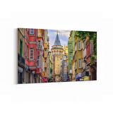Olla 18719Y Yapı Görseli Yatay Kanvas Tablo (Ölçü: 70X50)