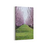 Olla 13453DD Doğa / Manzara Görseli Dikey Dar Kanvas Tablo (Ölçü: 40X80)