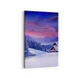 Olla 18590D Yapı Görseli Dikey Kanvas Tablo (Ölçü: 100X150)