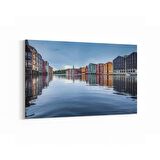 Olla 18116Y Yapı Görseli Yatay Kanvas Tablo (Ölçü: 90X60)