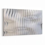 Olla 10453Y Beyaz Kabartma Görseli Yatay Kanvas Tablo (Ölçü: 90X60)