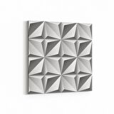 Olla 14909K Geometrik Desen Görseli Kare Kanvas Tablo (Ölçü: 25X25)