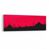 Olla 13150YI Dini Görsel Yatay Ince Kanvas Tablo (Ölçü: 90X30)