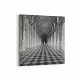 Olla 18018K Yapı Görseli Kare Kanvas Tablo (Ölçü: 25X25)