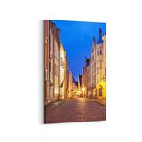 Olla 18994D Yapı Görseli Dikey Kanvas Tablo (Ölçü: 60X90)