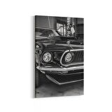 Olla 12271D Araç Görseli Dikey Kanvas Tablo (Ölçü: 100X150)