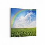 Olla 14605K Doğa / Manzara Görseli Kare Kanvas Tablo (Ölçü: 25X25)