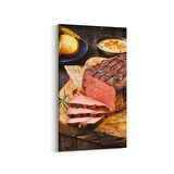 Olla 15107DD Gıda Görseli Dikey Dar Kanvas Tablo (Ölçü: 30X60)