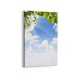 Olla 11066D Ağaç Görseli Dikey Kanvas Tablo (Ölçü: 60X90)