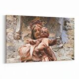 Olla 16251Y Heykel / Sanat Görseli Yatay Kanvas Tablo (Ölçü: 150X100)