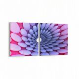 Olla 10218K2Y Abstract Girdap Görsel Kare 2'li Yatay Kanvas Tablo (Ölçü: 85X40)