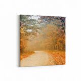 Olla 14094K Doğa / Manzara Görseli Kare Kanvas Tablo (Ölçü: 25X25)