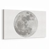 Olla 14793Y Gece Gökyüzü Görseli Yatay Kanvas Tablo (Ölçü: 30X20)