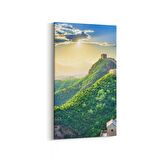 Olla 14050DD Doğa / Manzara Görseli Dikey Dar Kanvas Tablo (Ölçü: 60X120)