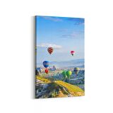 Olla 14227D Doğa / Manzara Görseli Dikey Kanvas Tablo (Ölçü: 100X150)