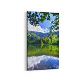 Olla 14383DD Doğa / Manzara Görseli Dikey Dar Kanvas Tablo (Ölçü: 40X80)