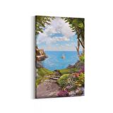 Olla 13480D Doğa / Manzara Görseli Dikey Kanvas Tablo (Ölçü: 80X120)