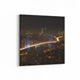 Olla 18779K4 Yapı Görseli Kare 4'lü Kanvas Tablo (Ölçü: 65X65)