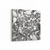 Olla 10090K Abstract Görsel Kare Kanvas Tablo (Ölçü: 25X25)