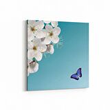 Olla 10536K Ağaç Görseli Kare Kanvas Tablo (Ölçü: 25X25)