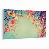 Olla 10709Y Ağaç Görseli Yatay Kanvas Tablo (Ölçü: 90X60)