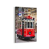 Olla 18414D Yapı Görseli Dikey Kanvas Tablo (Ölçü: 70X105)