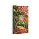 Olla 13489DD Doğa / Manzara Görseli Dikey Dar Kanvas Tablo (Ölçü: 60X120)