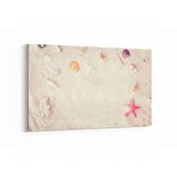 Olla 16558Y Kumsal / Sahil Görseli Yatay Kanvas Tablo (Ölçü: 90X60)