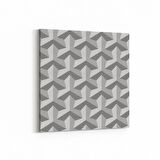 Olla 14944K Geometrik Desen Görseli Kare Kanvas Tablo (Ölçü: 25X25)