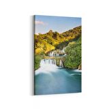 Olla 13398D Doğa / Manzara Görseli Dikey Kanvas Tablo (Ölçü: 100X150)