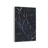 Olla 16712D Mermer Desen Görsel Dikey Kanvas Tablo (Ölçü: 20X30)
