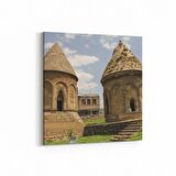 Olla 18757K4 Yapı Görseli Kare 4'lü Kanvas Tablo (Ölçü: 145X145)