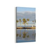 Olla 13260DD Doğa / Manzara Görseli Dikey Dar Kanvas Tablo (Ölçü: 30X60)