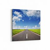 Olla 13357K Doğa / Manzara Görseli Kare Kanvas Tablo (Ölçü: 25X25)