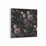 Olla 11775K Çiçek Görseli Kare Kanvas Tablo (Ölçü: 60X60)