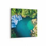 Olla 13182K Doğa / Manzara Görseli Kare Kanvas Tablo (Ölçü: 30X30)