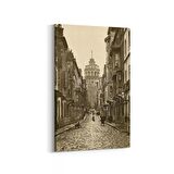 Olla 18314D Yapı Görseli Dikey Kanvas Tablo (Ölçü: 60X90)