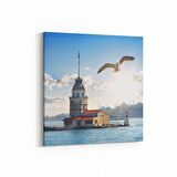 Olla 18910K Yapı Görseli Kare Kanvas Tablo (Ölçü: 60X60)