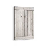 Olla 11994D Ahşap Desen Görseli Dikey Kanvas Tablo (Ölçü: 60X90)
