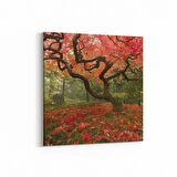 Olla 14619K Doğa / Manzara Görseli Kare Kanvas Tablo (Ölçü: 25X25)