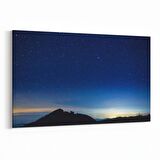 Olla 14801Y Gece Gökyüzü Görseli Yatay Kanvas Tablo (Ölçü: 150X100)