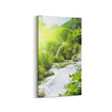 Olla 13655DD Doğa / Manzara Görseli Dikey Dar Kanvas Tablo (Ölçü: 30X60)
