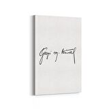 Olla 12404D Mustafa Kemal Atatürk Dikey Kanvas Tablo (Ölçü: 20X30)