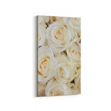 Olla 11608DD Çiçek Görseli Dikey Dar Kanvas Tablo (Ölçü: 60X120)