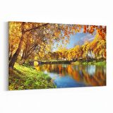 Olla 13567Y Doğa / Manzara Görseli Yatay Kanvas Tablo (Ölçü: 120X80)