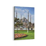Olla 18138D Yapı Görseli Dikey Kanvas Tablo (Ölçü: 100X150)